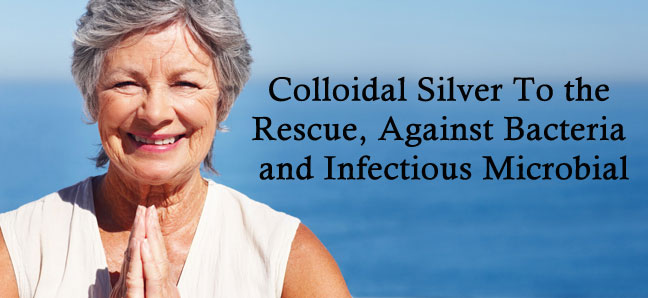 silver against bacteria and infectious microbial