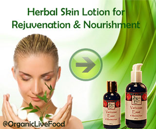 Herbal skin lotion for rejuvenation and nourishment 