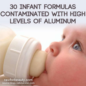 infant formulas babies milk formulas have aluminum